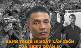 Hành trình 15 ngày vượt ngục của phạm nhân Triệu Quân Sự