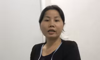 Bà Nguyễn Thị Bích Thuận, Tổng Giám đốc Công ty CP đầu tư và phát triển Quảng Đà. Ảnh : H.Q 