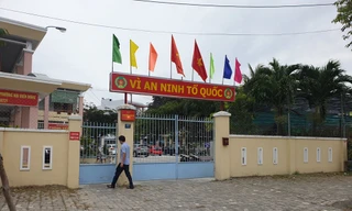 Trụ sở công an phường Nại Hiên Đông sáng ngày 28/2. 