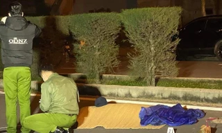 Hiện trường vụ việc. Ảnh CTV