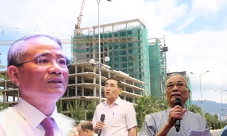 Ông Trương Quang Nghĩa, Bí thư Thành uỷ Đà Nẵng trả lời ý kiến cử tri liên quan đến vụ án 20 cựu cán bộ, lãnh đạo Đà Nẵng và dự án Đa Phước. Ảnh: Nguyễn Thành