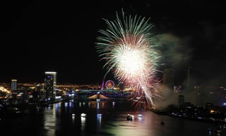 Lễ hội pháo hoa Đà Nẵng 2018. 