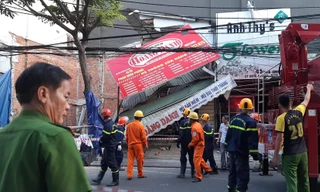 Đào móng xây nhà, khiến nhà hàng xóm đổ sập