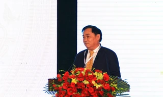 Dũng "lò vôi" tại chương trình Tọa đàm mùa xuân của TP Đà Nẵng