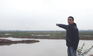 Đầm nuôi trồng của ông Lê Đình Thảo, sau 3 năm để không, đã được huyện Tiên Lãng cho người khác thuê