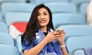 Vẻ đẹp hút hồn của các fan nữ Nhật Bản trong trận thua Croatia