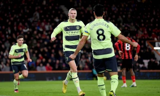 Phá kỷ lục ghi bàn ở Man City, Haaland vẫn xếp sau Rashford