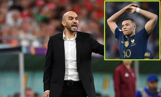 HLV Morocco tuyên bố không lập kế hoạch ngăn chặn Mbappe