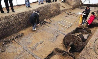 Xe ủi vô tình làm lộ ngôi mộ có 600 chiến mã bị chém khiến nhiều người sửng sốt. 