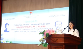 Tọa đàm 'Tư tưởng, phong cách lãnh đạo của Nguyễn Ái Quốc - Hồ Chí Minh'
