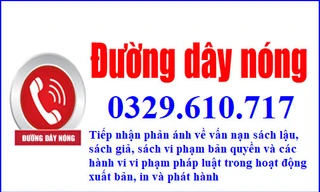 Hải Phòng thông báo đường dây nóng chặn sách giả