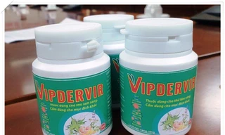 Sản phẩm thuốc thử nghiệm điều trị COVID-19 VIPDERVIR của Viện Hàn lâm Khoa học và Công nghệ Việt Nam. Ảnh: Viện Hàn lâm Khoa học và Công nghệ Việt Nam cung cấp.