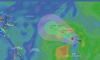 Hai kịch bản của áp thấp nhiệt đới gần Biển Đông