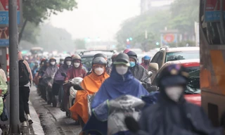 Đón không khí lạnh yếu, miền Bắc mưa kéo dài