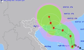 Ảnh hưởng bão số 1, Bắc Bộ và Thanh Hóa, Nghệ An có nơi mưa rất to