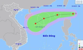 Biển Đông sắp đón áp thấp nhiệt đới