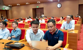 Tập huấn dịch vụ công trực tuyến cho TP Hà Nội theo mô hình 2 cấp