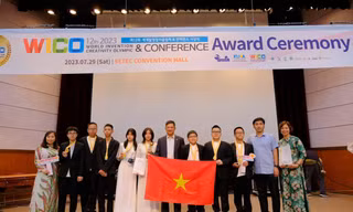 Việt Nam giành huy chương vàng Olympic Phát minh và sáng chế khoa học