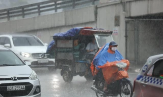 Miền Bắc sắp đón 2 đợt mưa dông. Ảnh: Như Ý