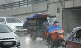 Ảnh hưởng không khí lạnh, từ chiều nay miền Bắc mưa lớn