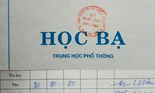 Xử lý những người liên quan việc cho giáo viên ký khống vào học bạ