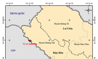 Xảy ra động đất ở Điện Biên
