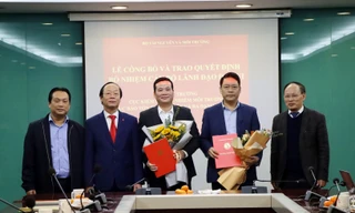 Bộ Tài nguyên và Môi trường bổ nhiệm 8 lãnh đạo cấp cục, vụ