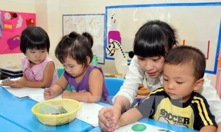 Vĩnh Phúc: Con công nhân học mầm non tư thục được hỗ trợ tiền hàng tháng