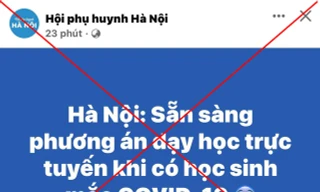 Hà Nội: Bác bỏ thông tin chuyển sang học trực tuyến khi có học sinh mắc COVID-19