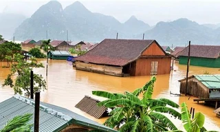 Các tỉnh miền Trung có thể đón mưa lớn dồn dập trong tháng 10 và tháng 11.