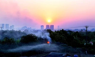 Hành vi đốt rơm rạ gây ô nhiễm môi trường có thể bị xử phạt. 