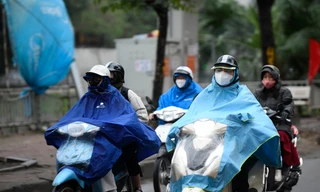 Miền Bắc chuyển mưa nhỏ, không khí lạnh tăng cường từ ngày mai