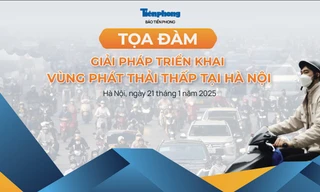 Sáng nay, Tiền Phong tổ chức tọa đàm về thí điểm vùng phát thải thấp ở Hà Nội