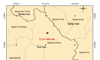 Tây Nguyên lại xảy ra động đất