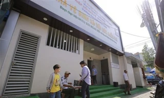 Nhà vệ sinh trước khi bị phá bỏ