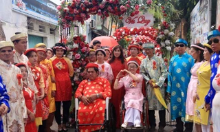 Đám cưới tập thể đặc biệt của 100 cặp đôi khó khăn, khuyết tật