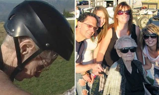 Cụ bà 101 tuổi lập kỉ lục lái dù lượn