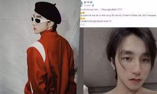 Cuối cùng Sơn Tùng M-TP đã chịu đăng ảnh trước nửa đêm, mới 3 phút đã hơn 100 ngàn like