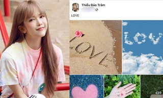 Sơn Tùng nói về tình yêu, Thiều Bảo Trâm ngay lập tức đăng 43 tấm ảnh "LOVE" ngọt ngào