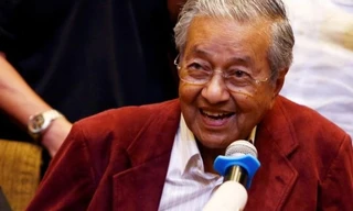 Ông Mahathir Mohamd năm nay đã 92 tuổi. (ảnh: BBC)
