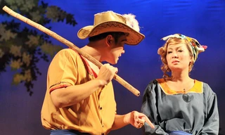 Cảnh vở “Nàng công chúa chăn ngỗng” - đạo diễn Tuấn Hải.