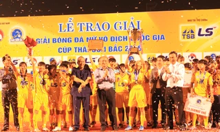 TP.HCM lần thứ 8 vô địch giải bóng đá nữ quốc gia 