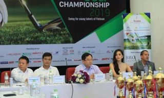 Giải Tiền Phong Golf Championship 2019 là sự kiện thể thao do báo Tiền Phong tổ chức nhân dịp chào mừng kỷ niệm 66 năm thành lập Báo Tiền Phong xuất bản đầu tiên (16/11/1953 - 16/11/2019), Ảnh: Như Ý