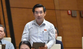 Ông Nguyễn Văn Cảnh, Giám đốc Khu du lịch Cửa biển thuộc Công ty TNHH Dịch vụ du lịch Quốc Thắng tái cử Quốc hội khóa XV.