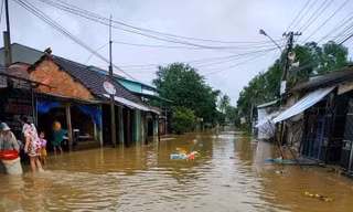 Mưa lũ ở các tỉnh Nam Trung Bộ và Tây Nguyên