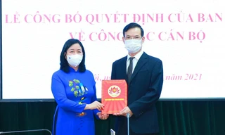 Trao quyết định điều động, bổ nhiệm ông Triệu Tài Vinh giữ chức Phó Trưởng ban Dân vận Trung ương.