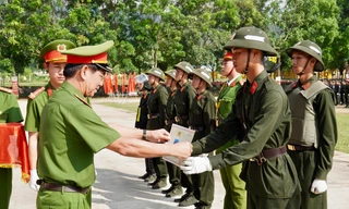Hơn 1.700 chiến sĩ nghĩa vụ CAND hoàn thành khóa huấn luyện tại Tây Bắc