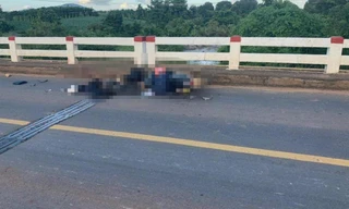 Hiện trường vụ tai nạn giao thông