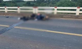 Hiện trường vụ tai nạn giao thông