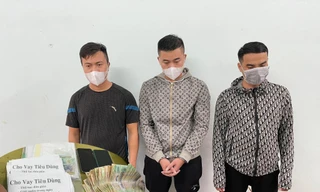 Nhóm đối tượng và tang vật cho vay nặng lãi